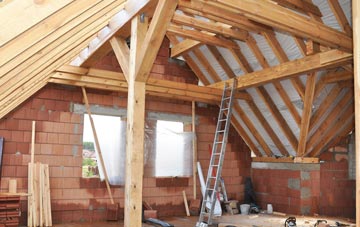 Bun Amhuillinn attic trusses