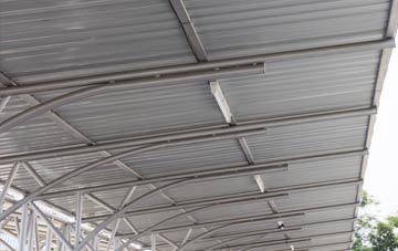 installing Bun Amhuillinn metal roofing